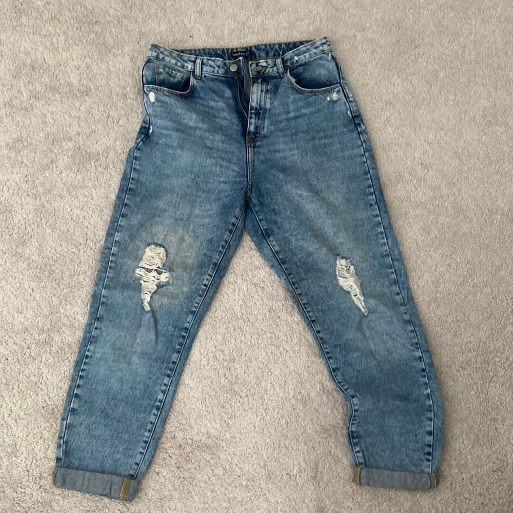 Ankle length jeans